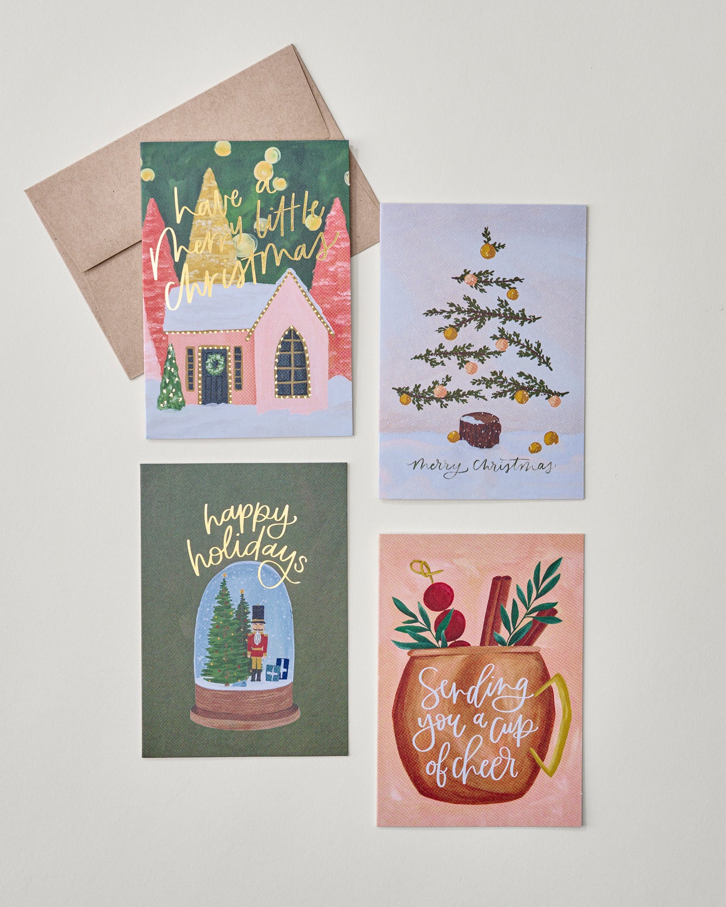 Christmas Cottage Specialty Greeting Card Box Set