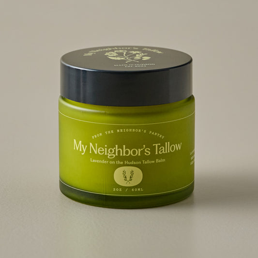 My Neighbor's Tallow Lavender on the Hudson Tallow Balm