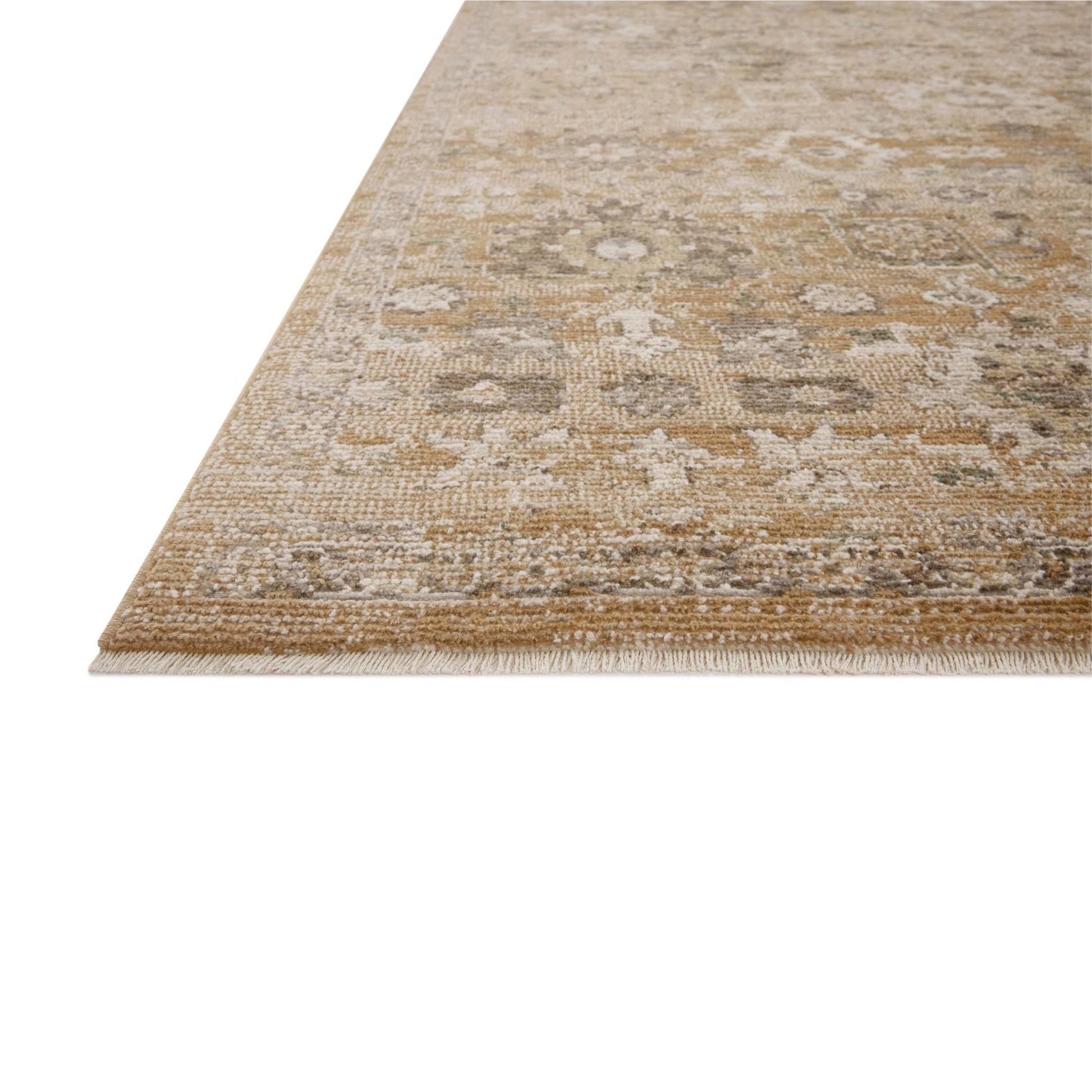 Pace Sunset Stone Rug corner up close