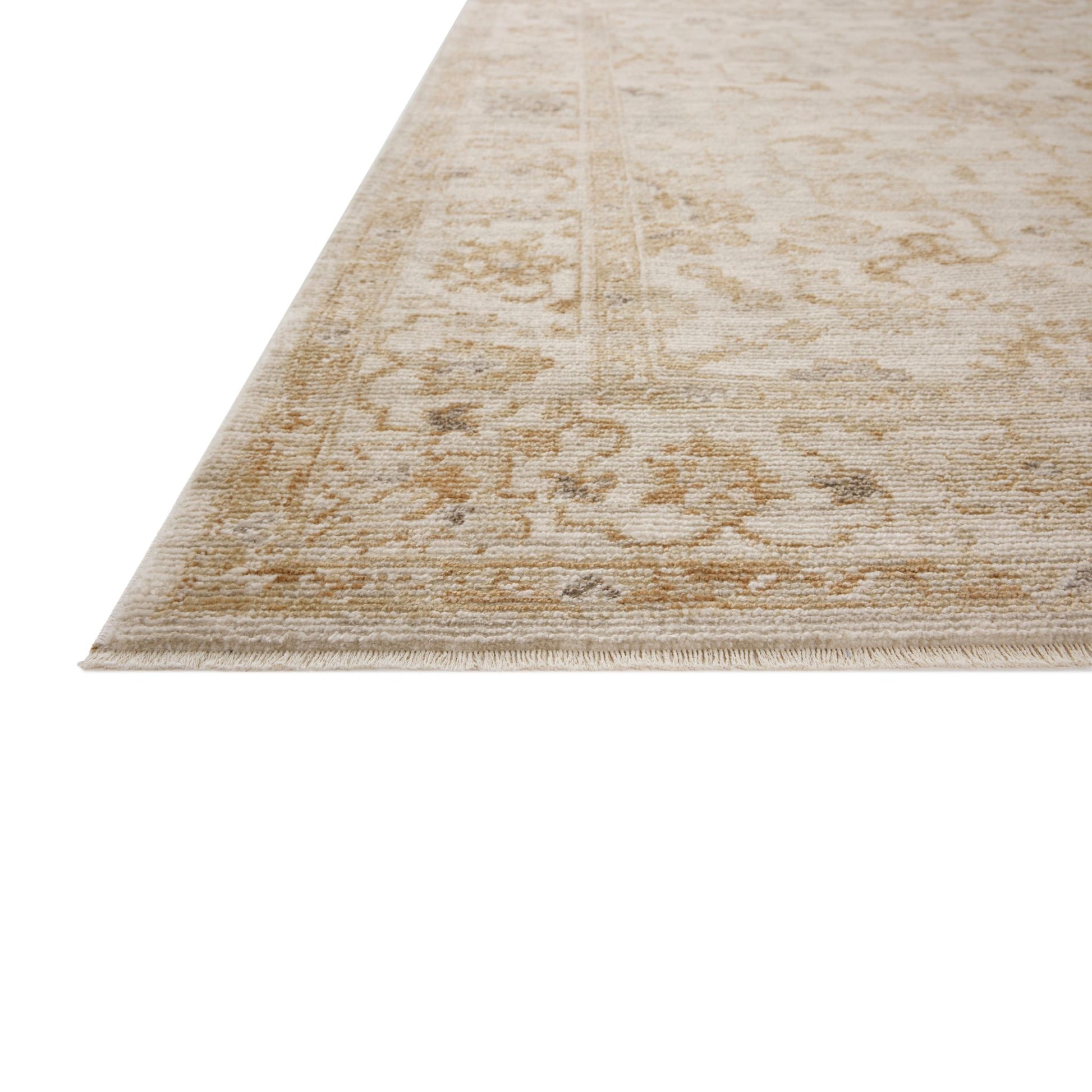 Pace Natural Gold Rug corner up close