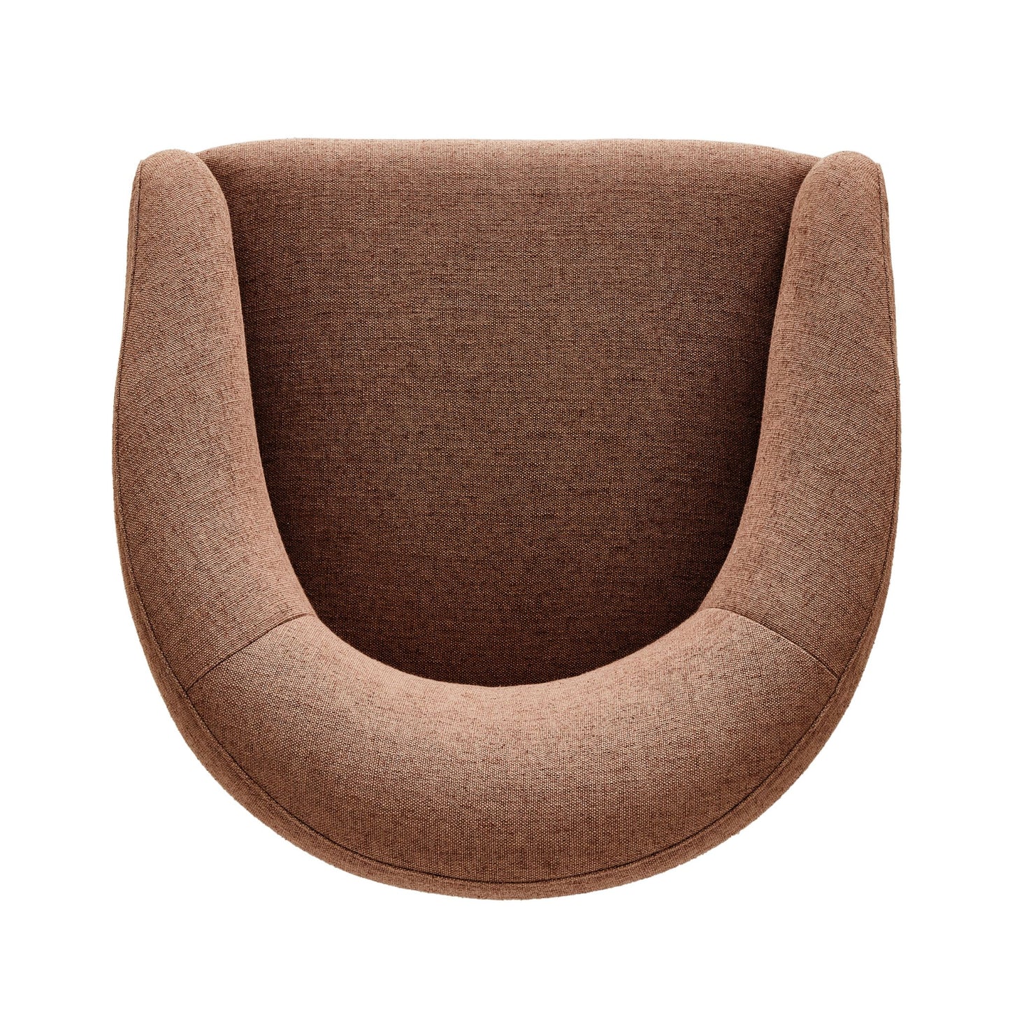 Rust Thomas Dining Chair topview