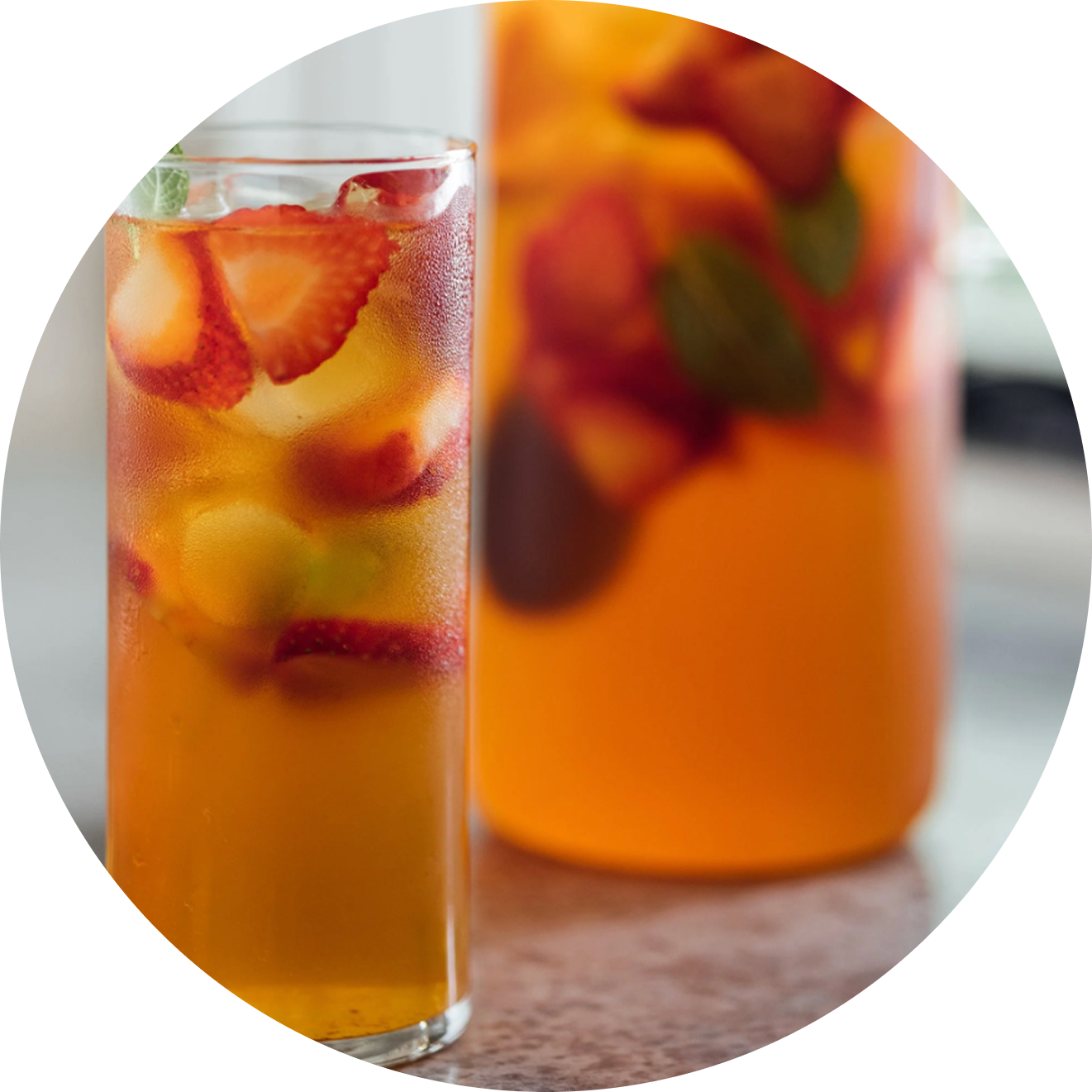 Strawberry Sweet Tea