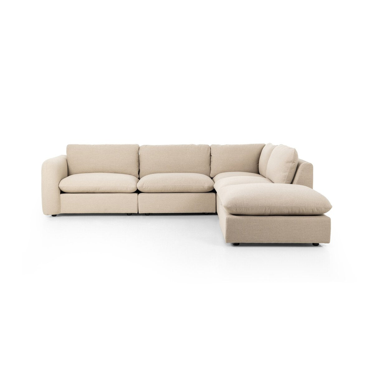 Taupe Laura Sectional configuration option