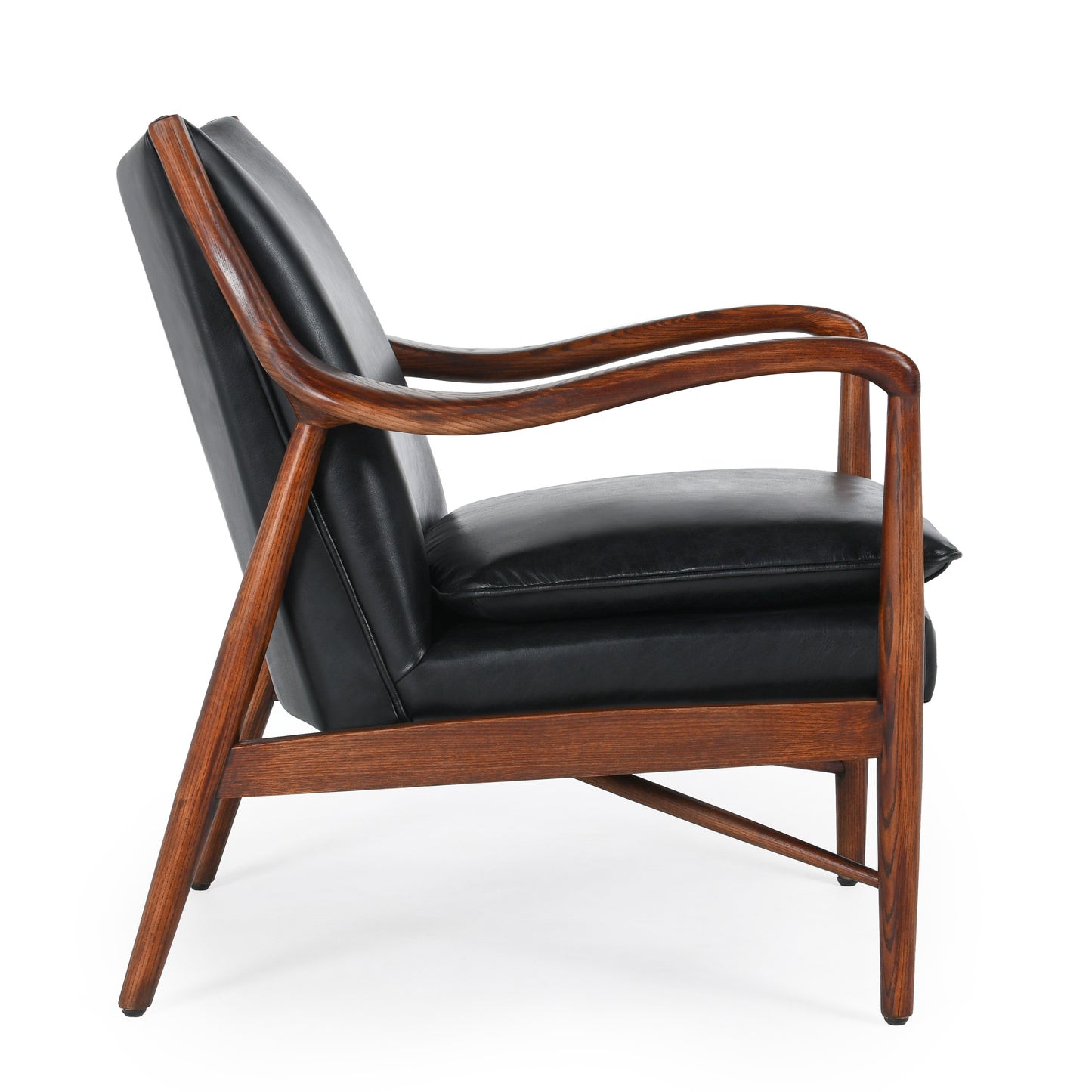 Holland Chair in black side view