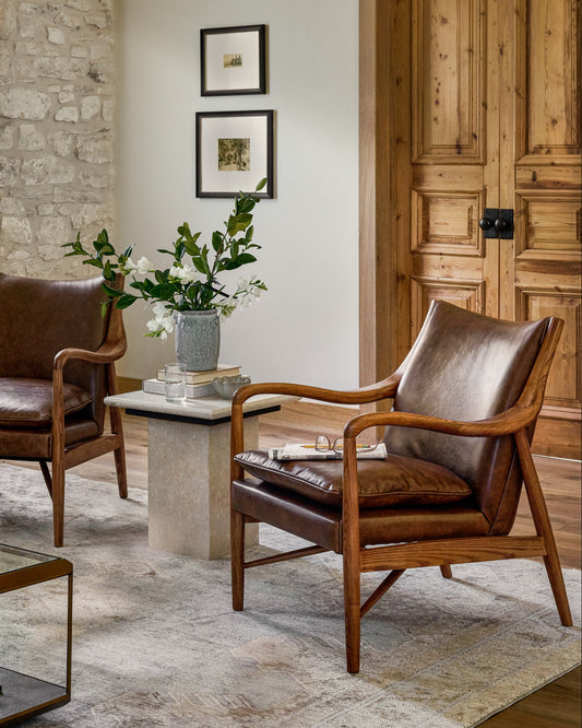Holland Chair in a living room