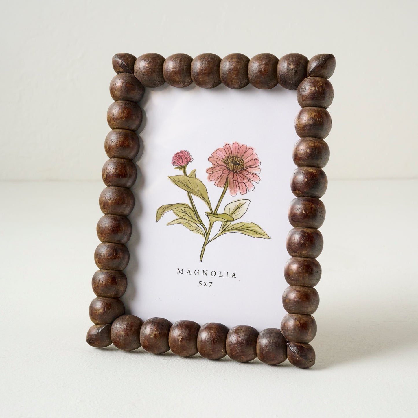 5x7 Bobbin Wood Photo Frame