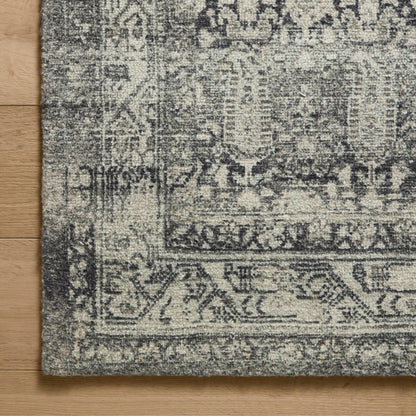 Wimberly Granite Cream Rug corner shown from above