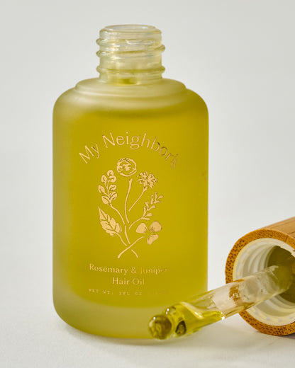 My Neighbor's Tallow Rosemary and Juniper Hair Oil