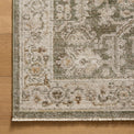 Pace Forrest Natural Rug corner shown from above