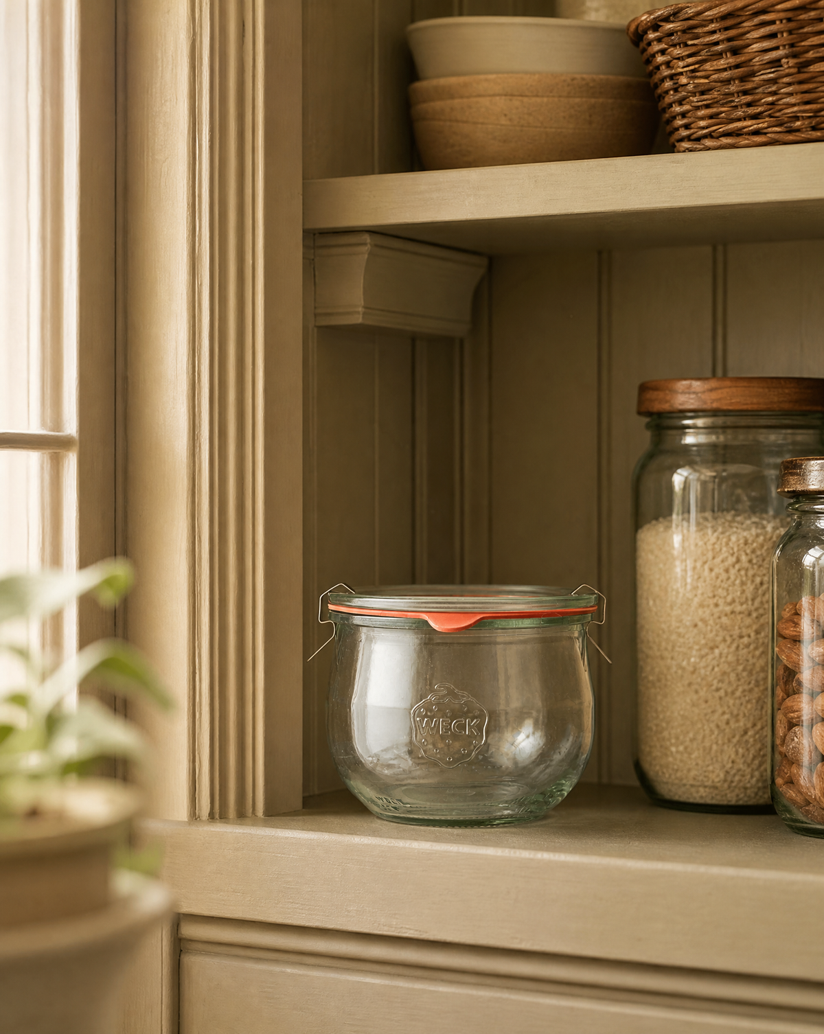 Weck 744 1/2 L Tulip Jar-AI gen