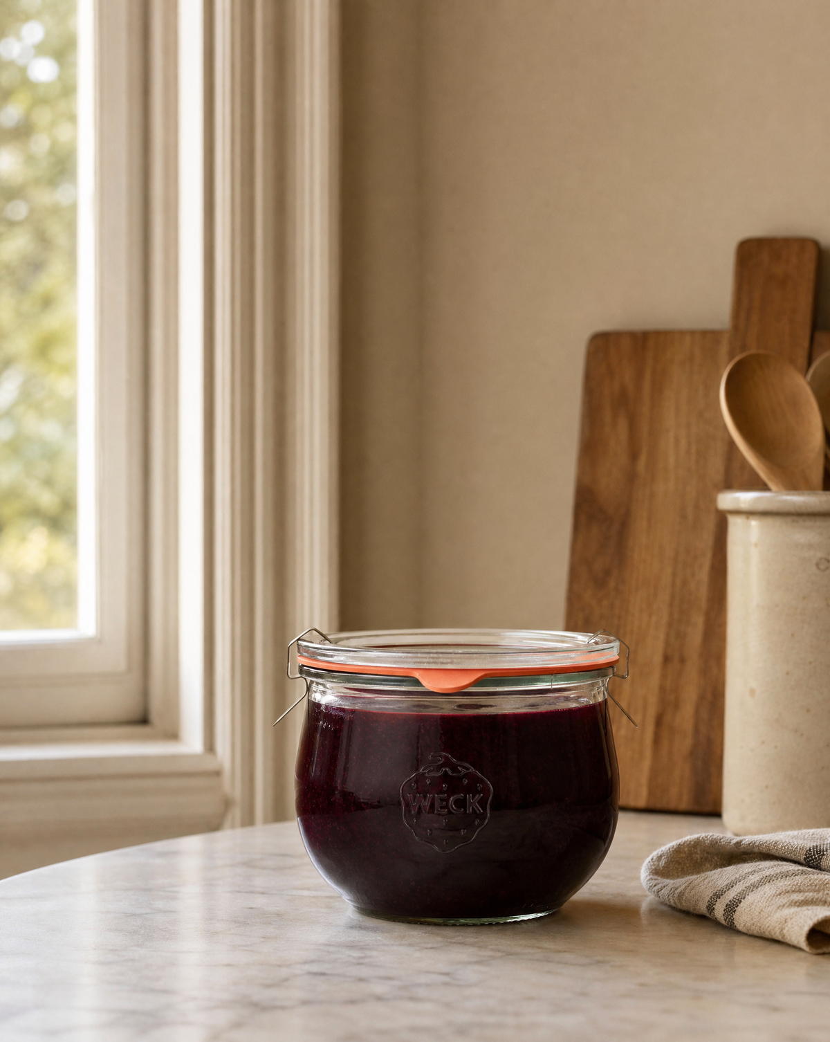 Weck 744 1/2 L Tulip Jar-AI gen