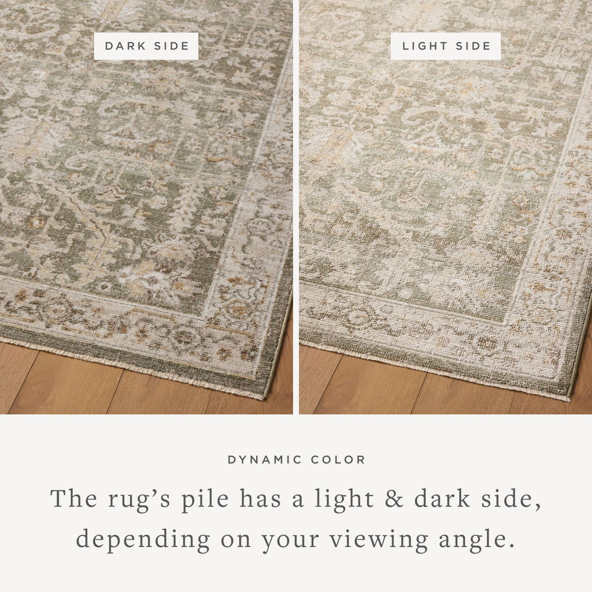Pace Forrest Natural Rug viewing angles