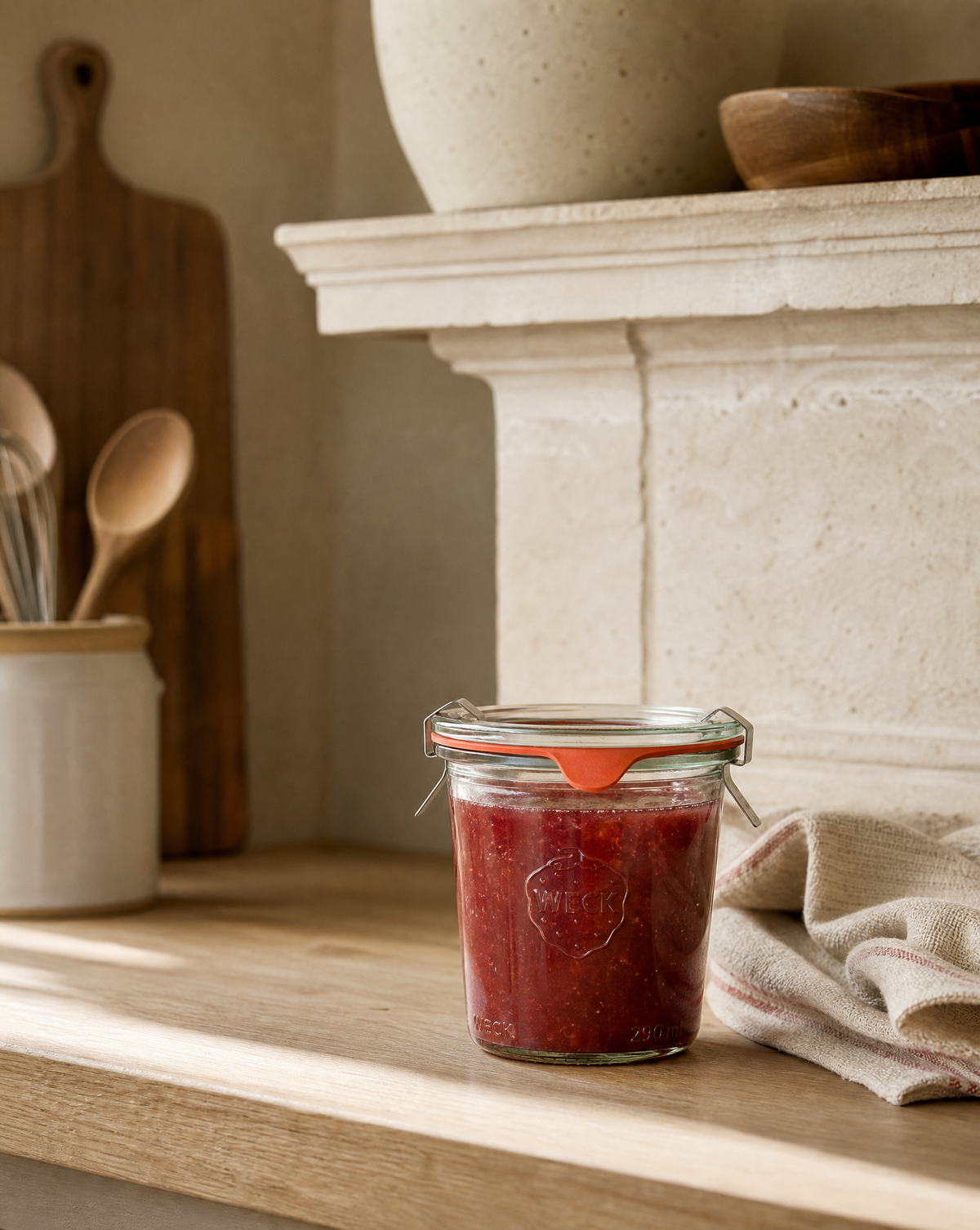 Weck 900 1/5 L Mold Jar-AI gen 