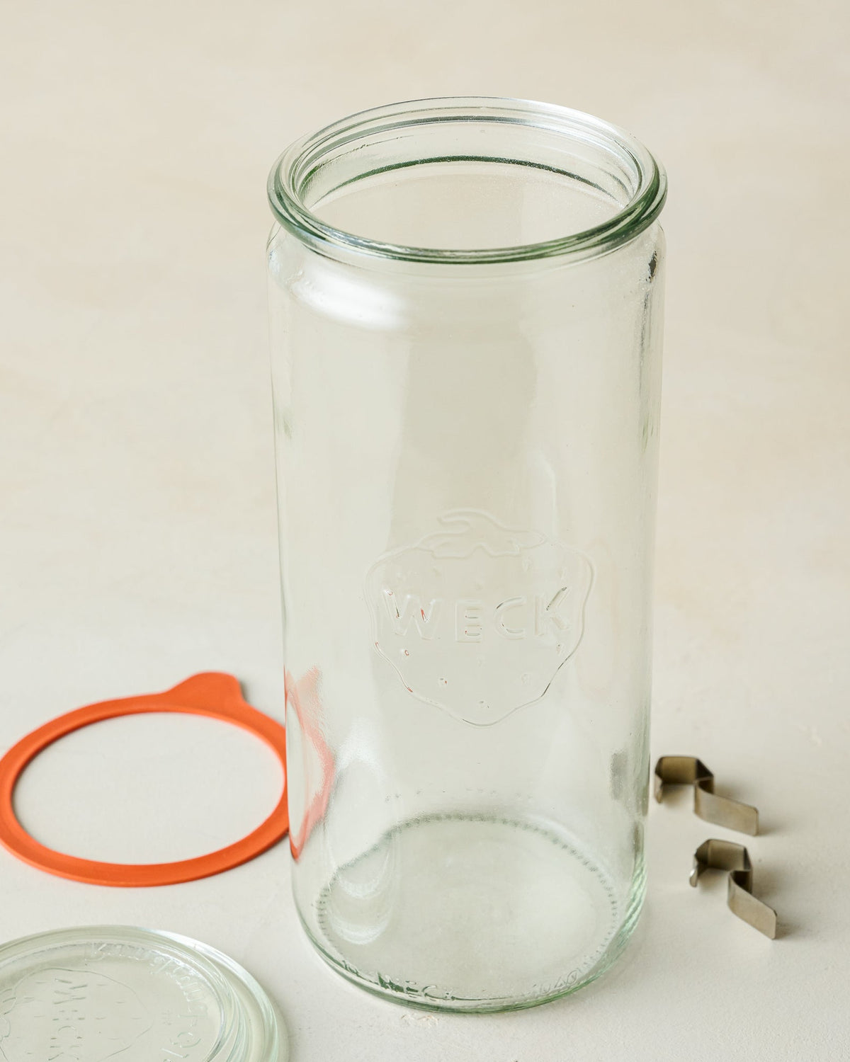 Weck 908 1 L Cylindrical Jar – Magnolia