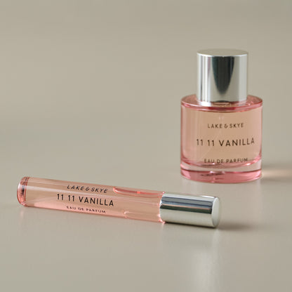 Lake & Skye 11 11 Vanilla 50ml and Travel Size 15ml
