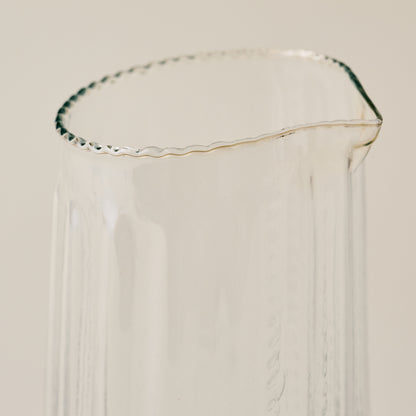 Elizabeth Bottle Cut Carafe up close