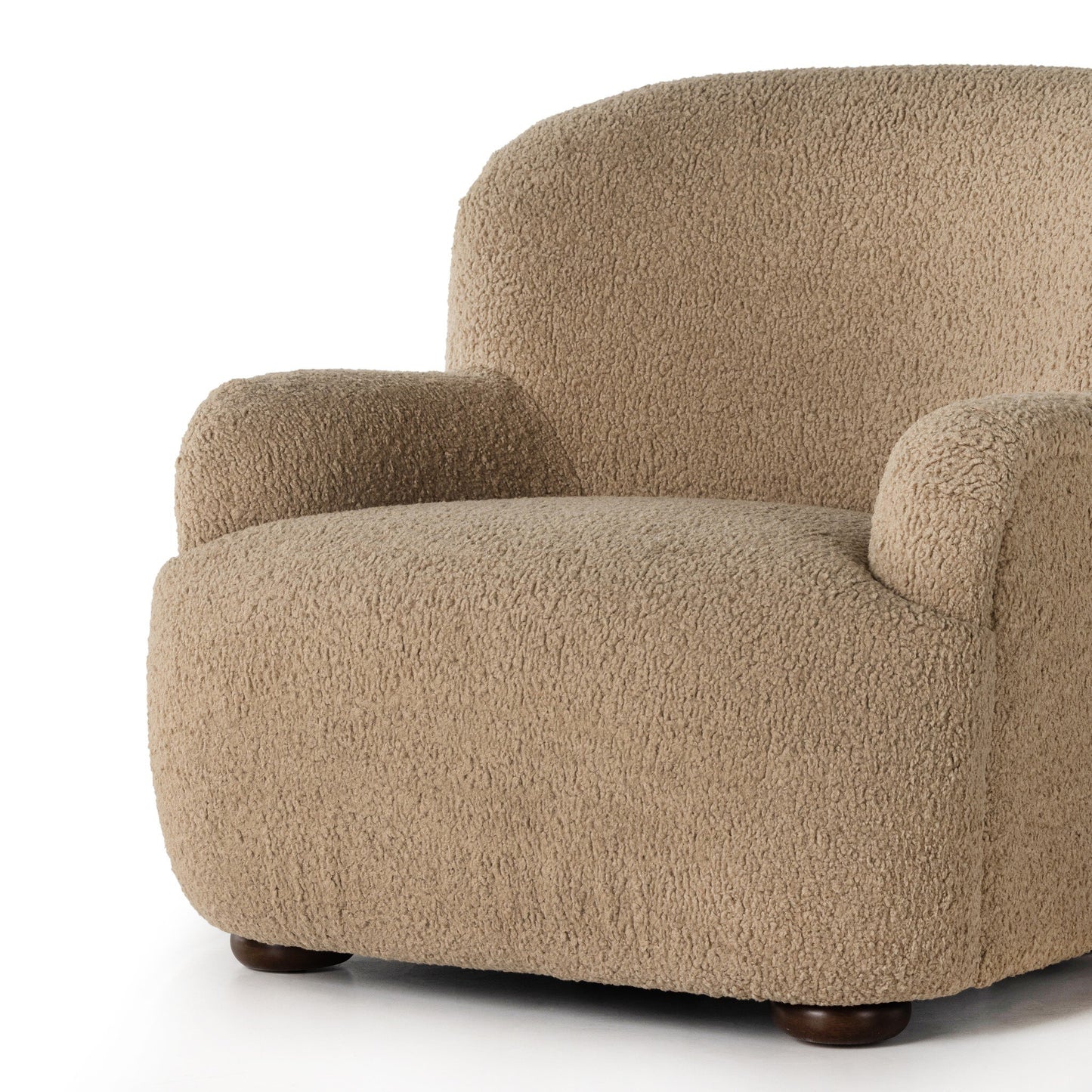 Camel Ruby Chair up close