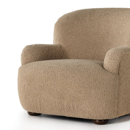 Camel Ruby Chair up close