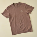 Blame It All On My Boots Brown Short Sleeve Shirt