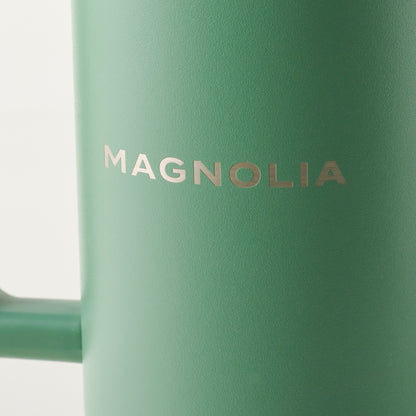Magnolia Blocked Sage 32oz Traveler close up