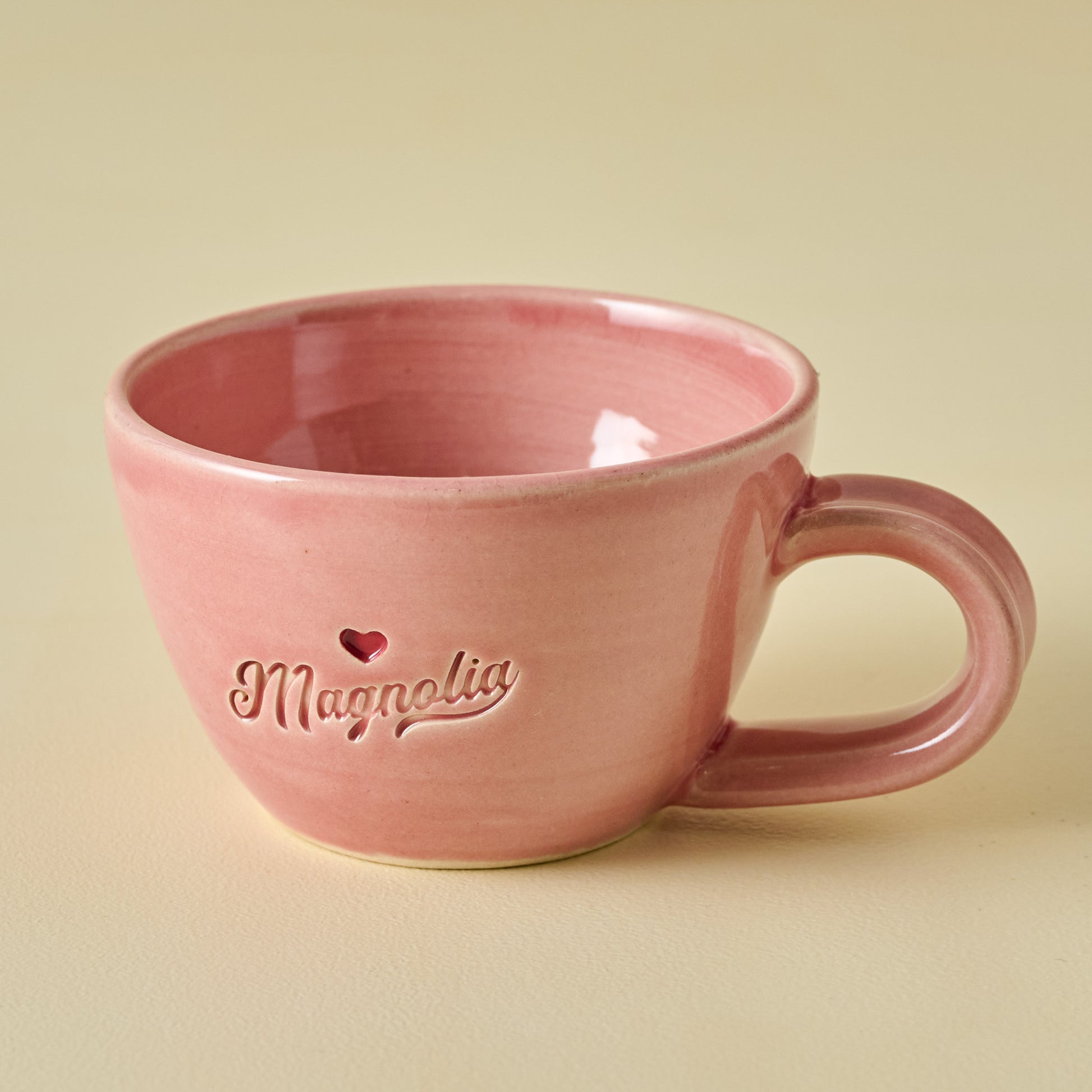 Black Oak Artisan Magnolia Heart Mug