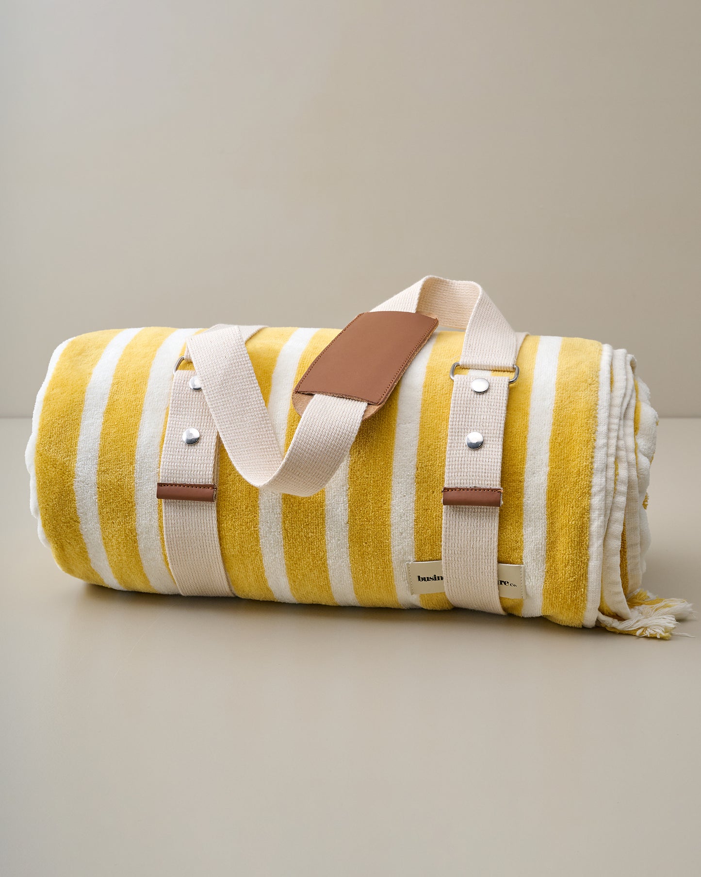 Monaco Mimosa Stripe Beach & Picnic Blanket