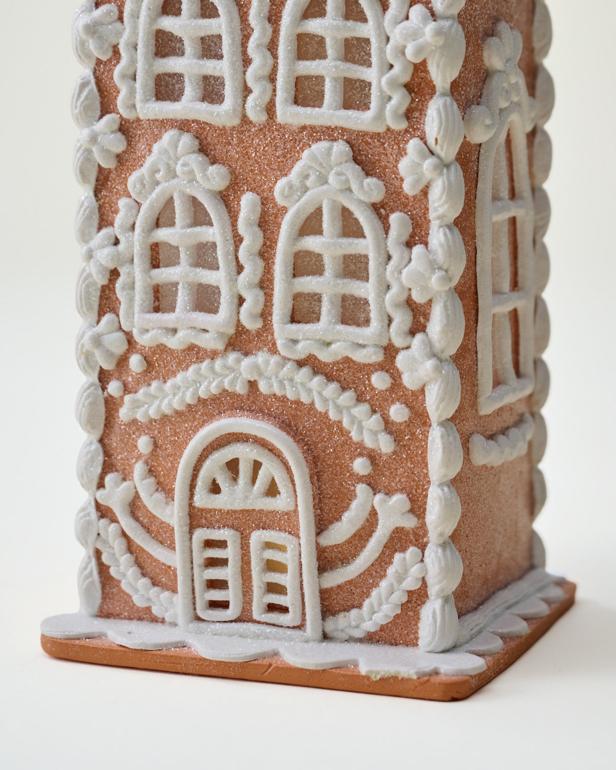 Lighted Gingerbread House