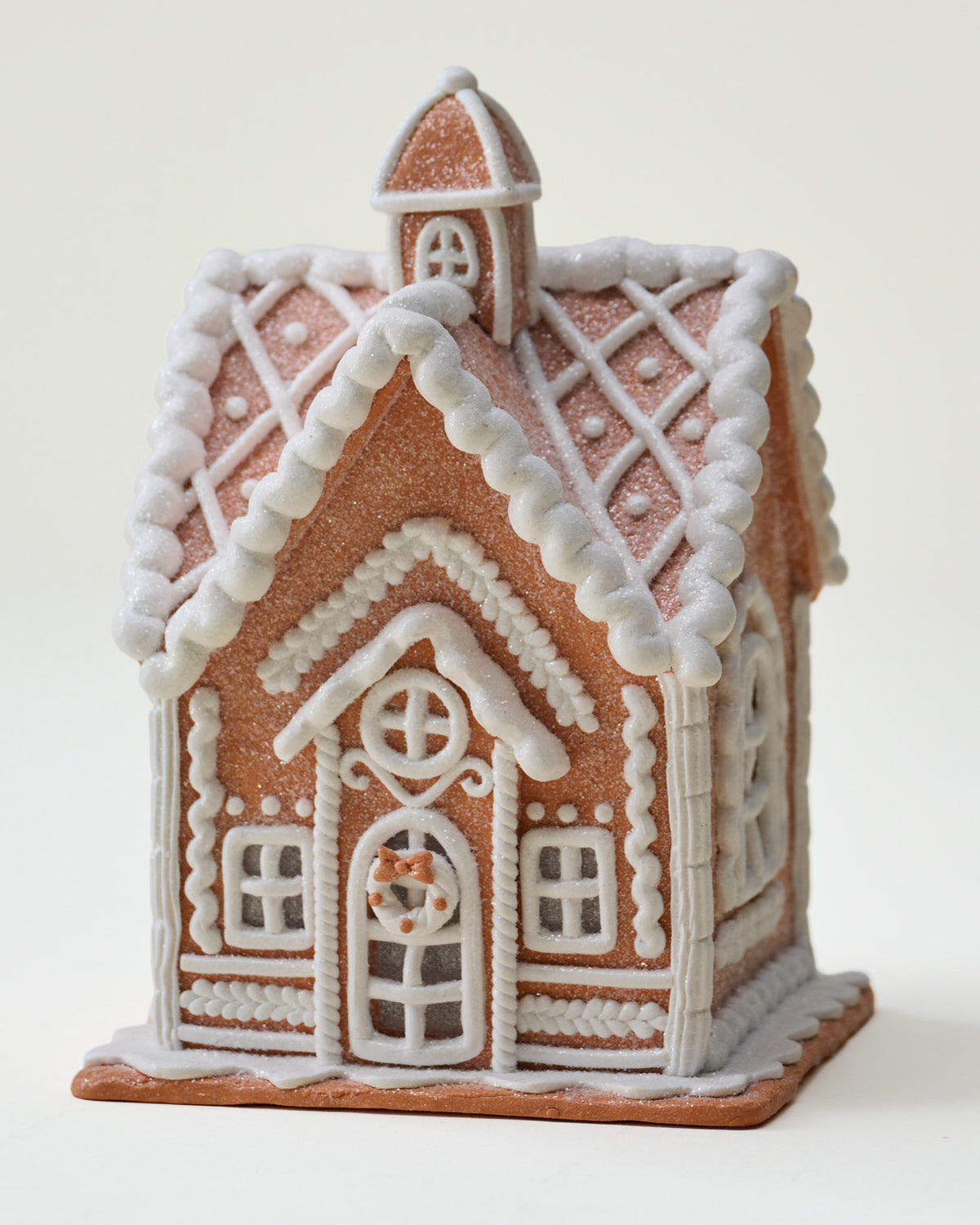 Lighted Gingerbread House
