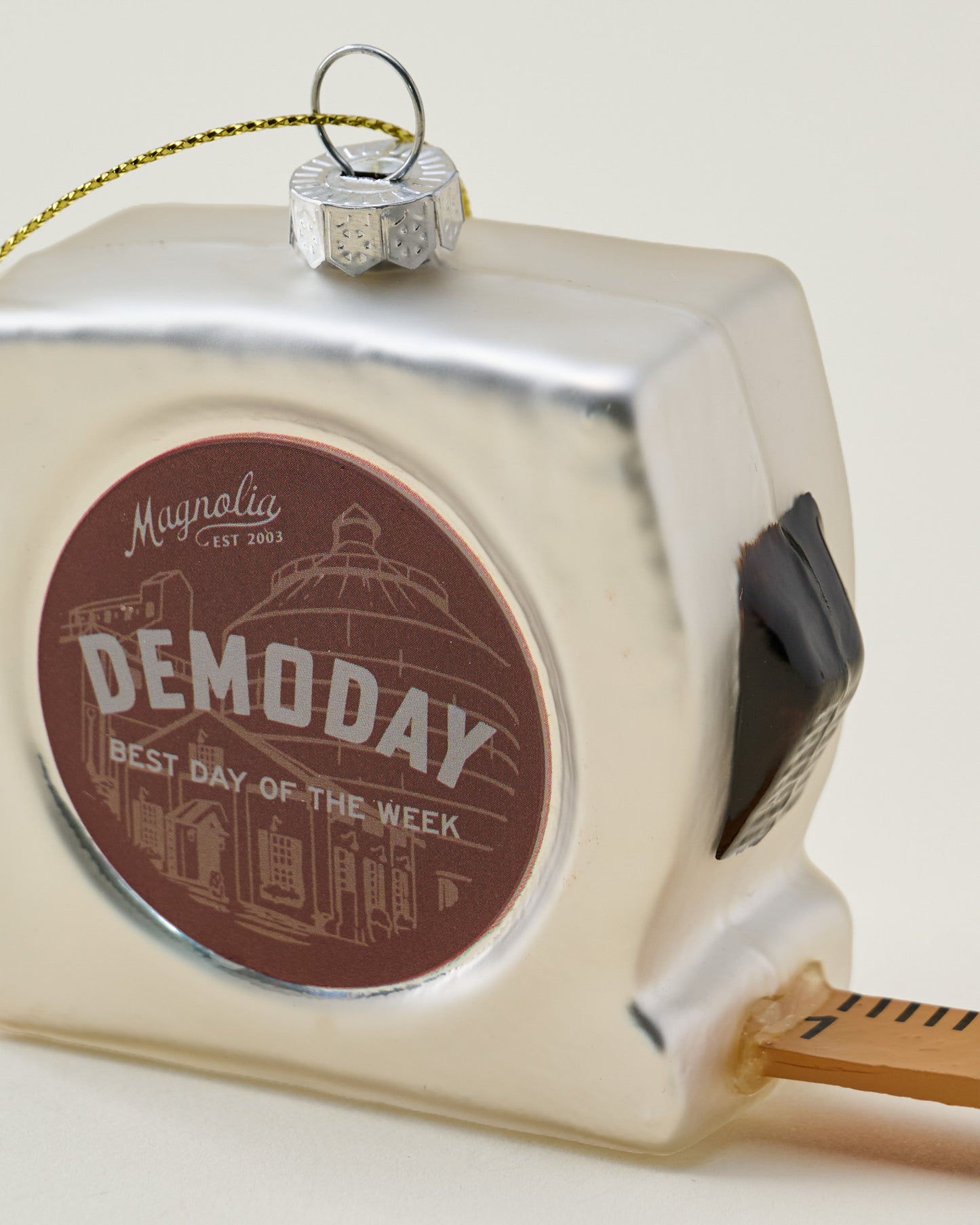 DEMODAY Tape Measure Ornament