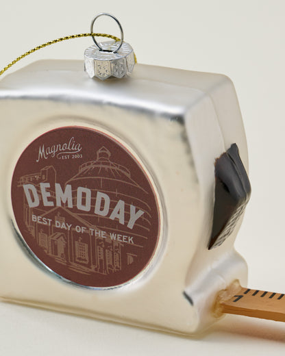 DEMODAY Tape Measure Ornament