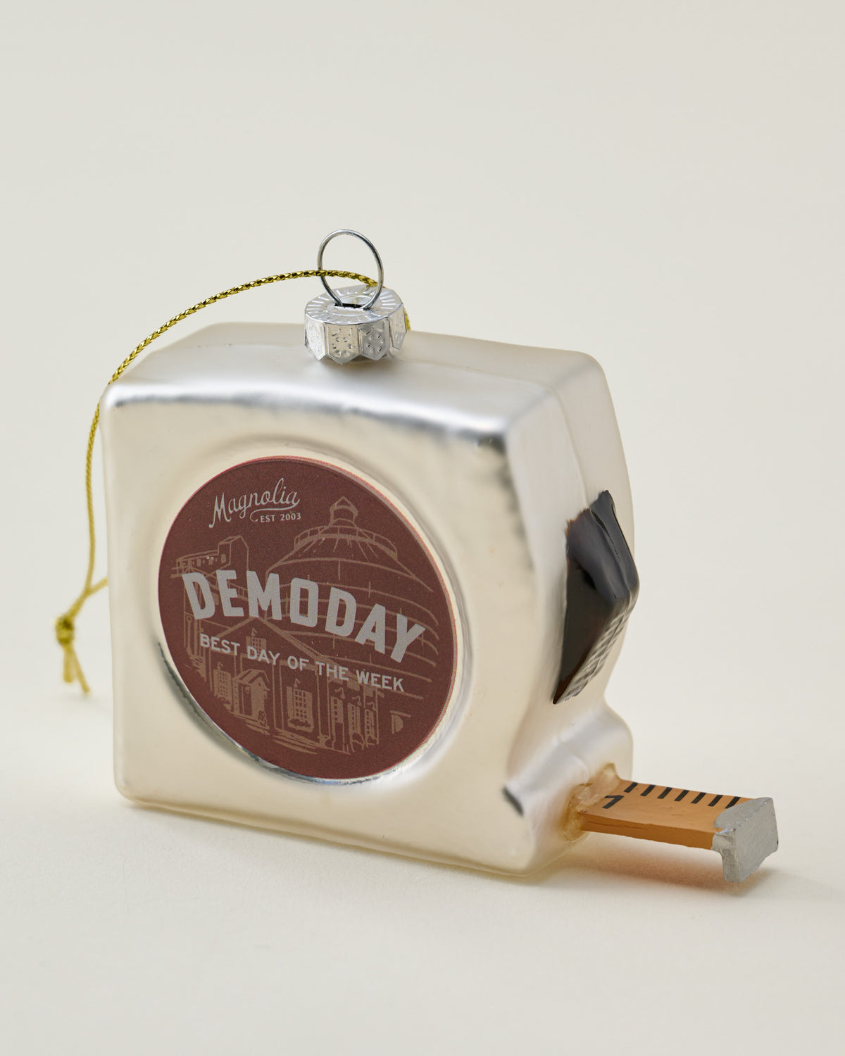 DEMODAY Tape Measure Ornament