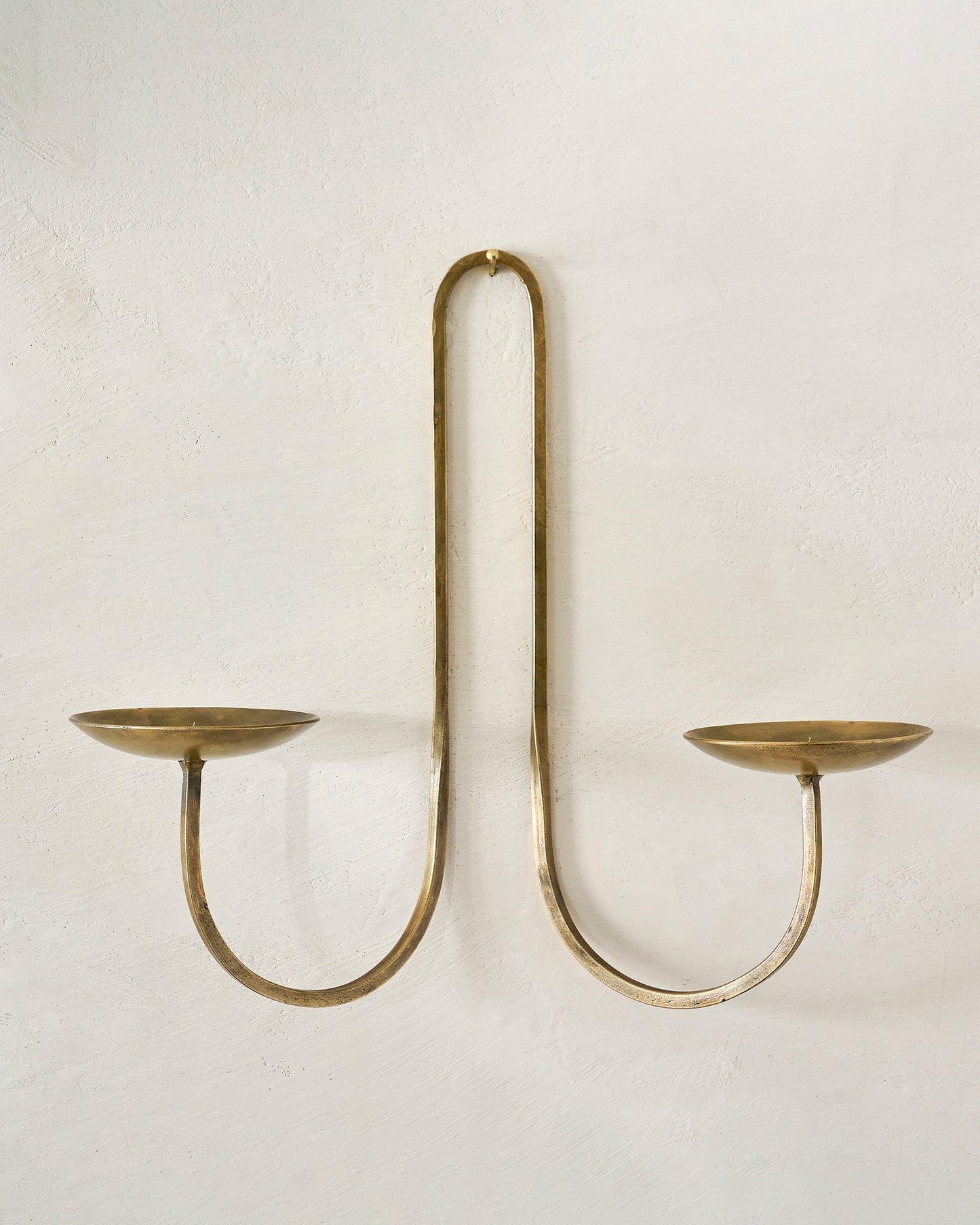 Daniel Antique Brass Candle Sconce