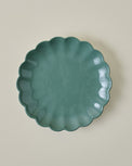 Seagrass Scalloped dessert Plate