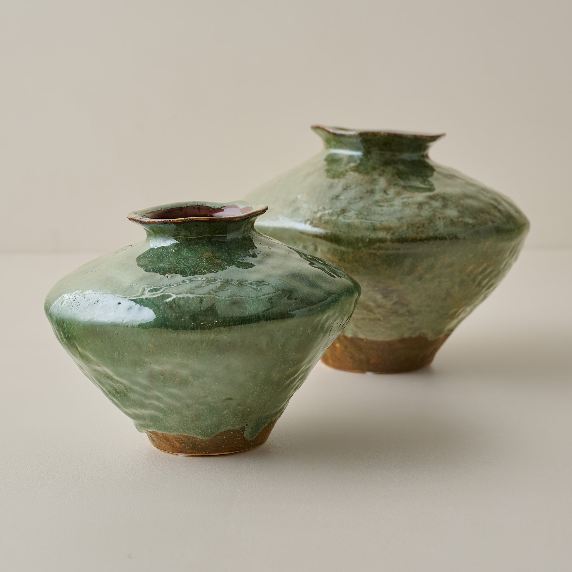 Michael Glazed Vases