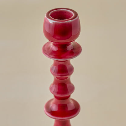 Large Camille Taper Holder top up close
