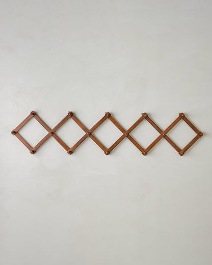 Accordion Wooden Wall Hook