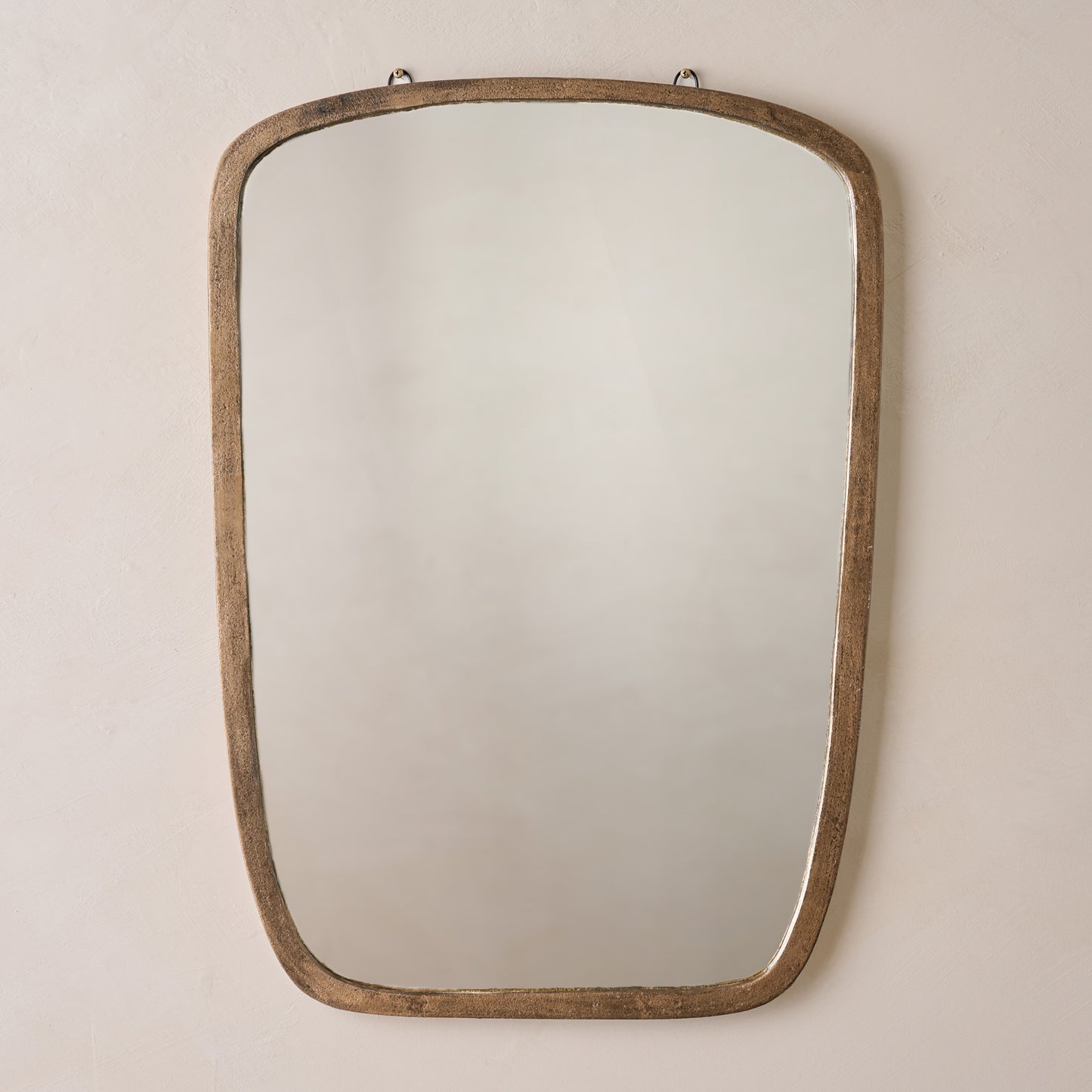 Jameson Aged Brass Framed Mirror