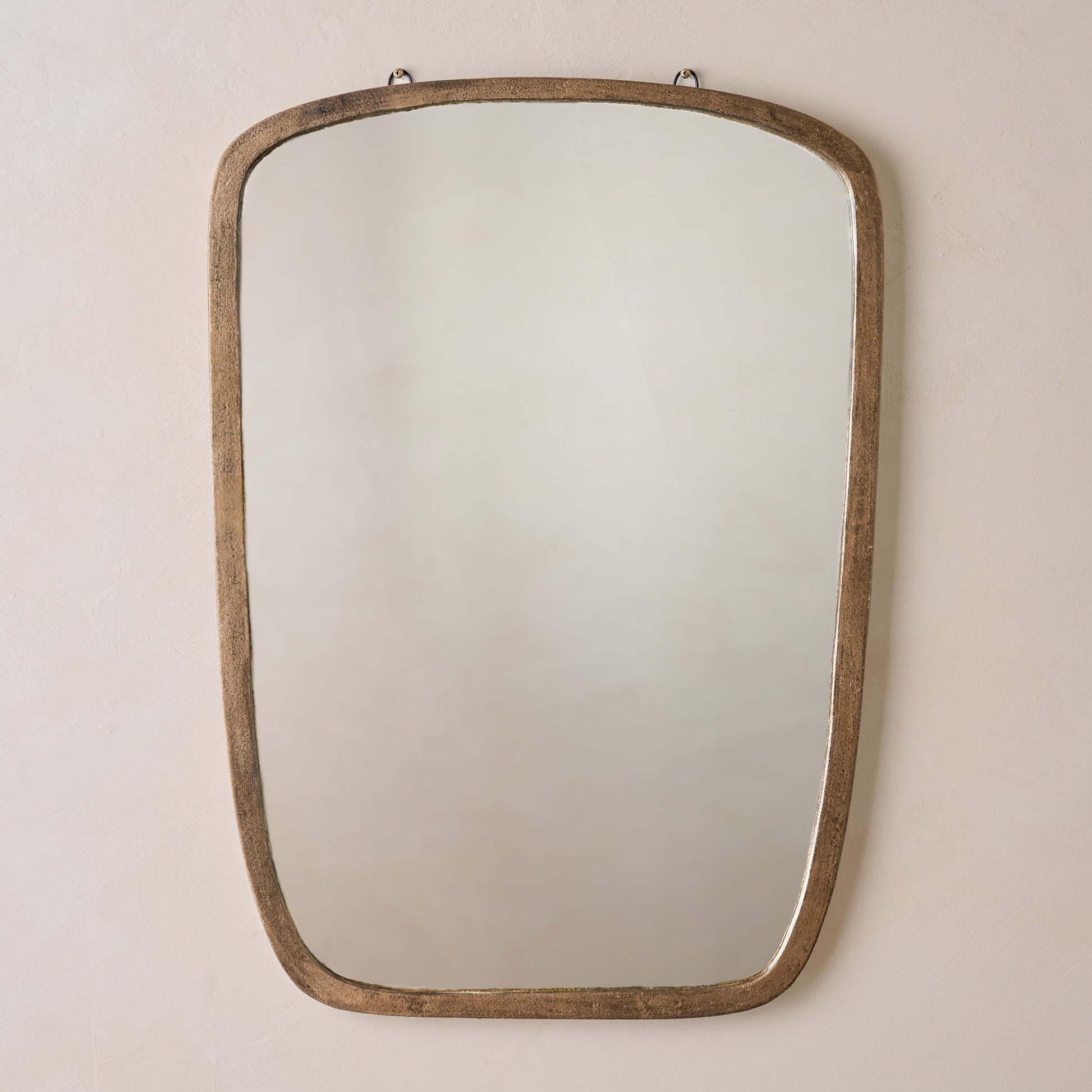 Jameson Aged Brass Framed Mirror