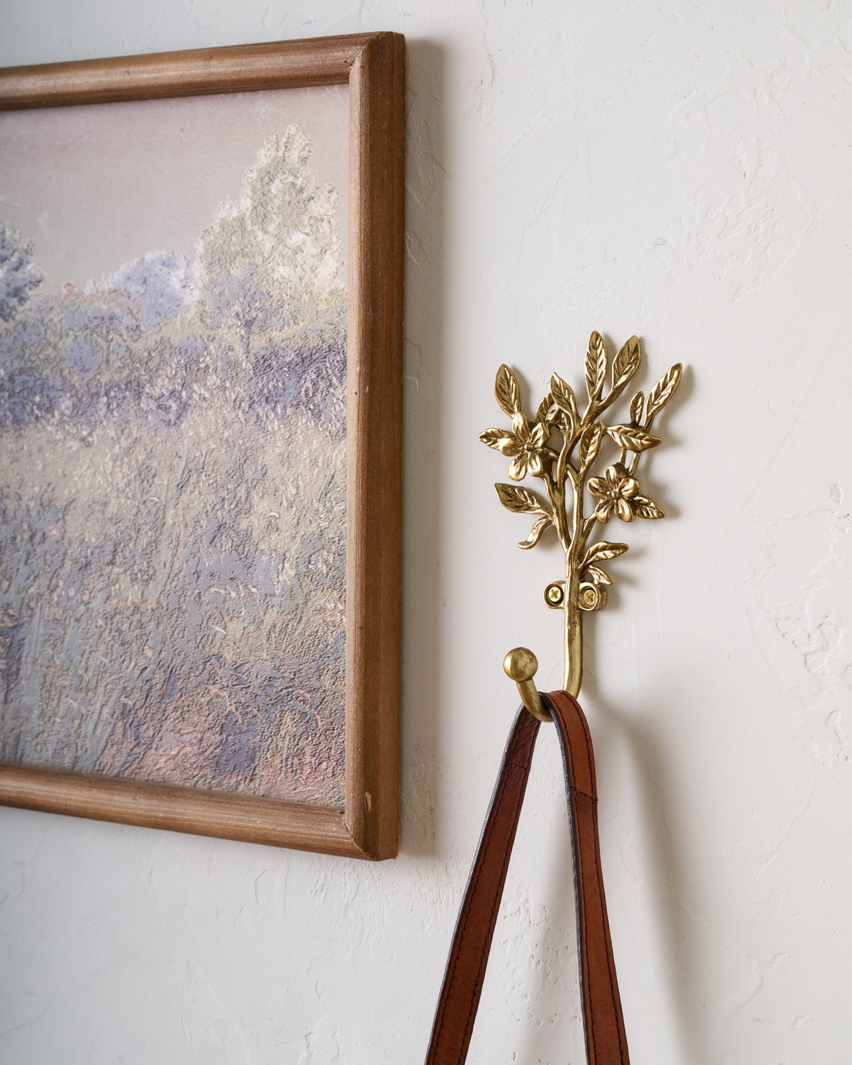 Brass Bloom Wall Hook
