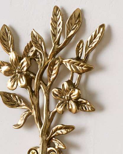 Brass Bloom Wall Hook