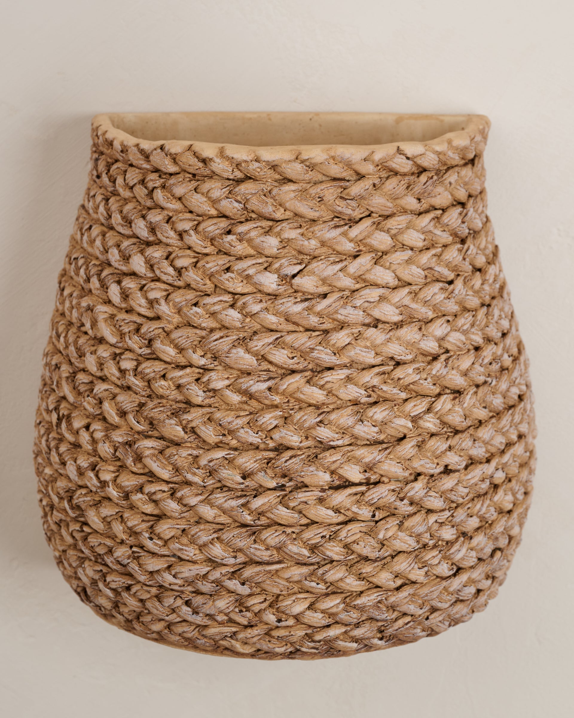 magnolia woven wall planter Tucker Woven Wall Planter – Magnolia
