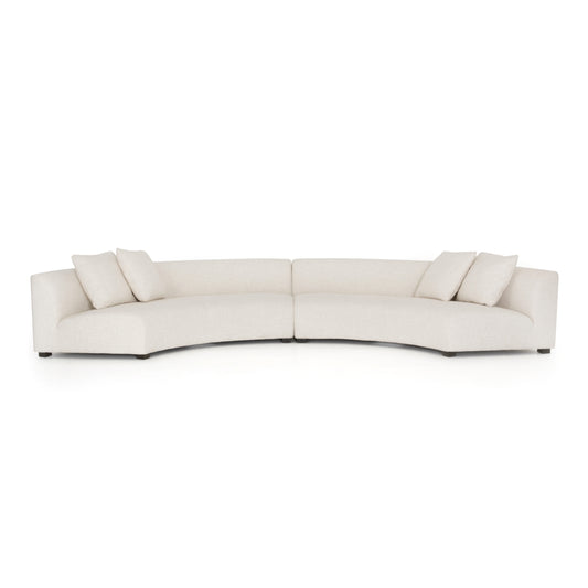 Miles Two-Piece Sectional in Dover Crescent