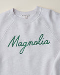 Magnolia Chainstitch Oatmeal Heather Sweatshirt
