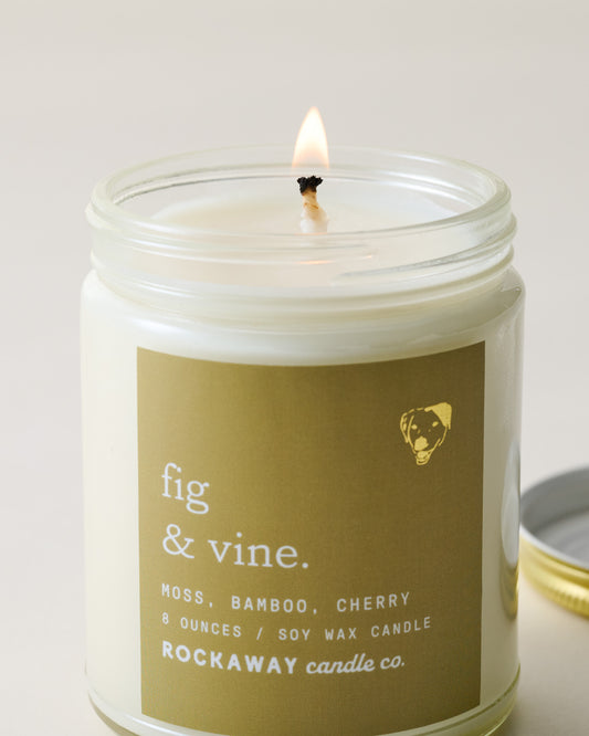 Rockaway Candle Co. Fig & Vine Candle