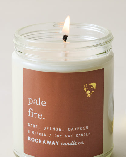 Rockaway Candle Co. Pale Fire Candle