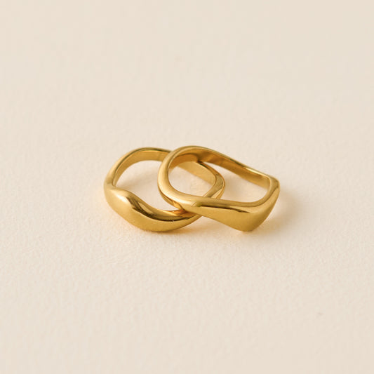 Curves Ring Set