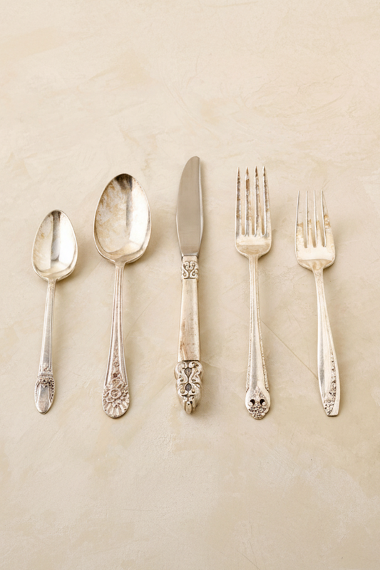 Vintage Flatware Set