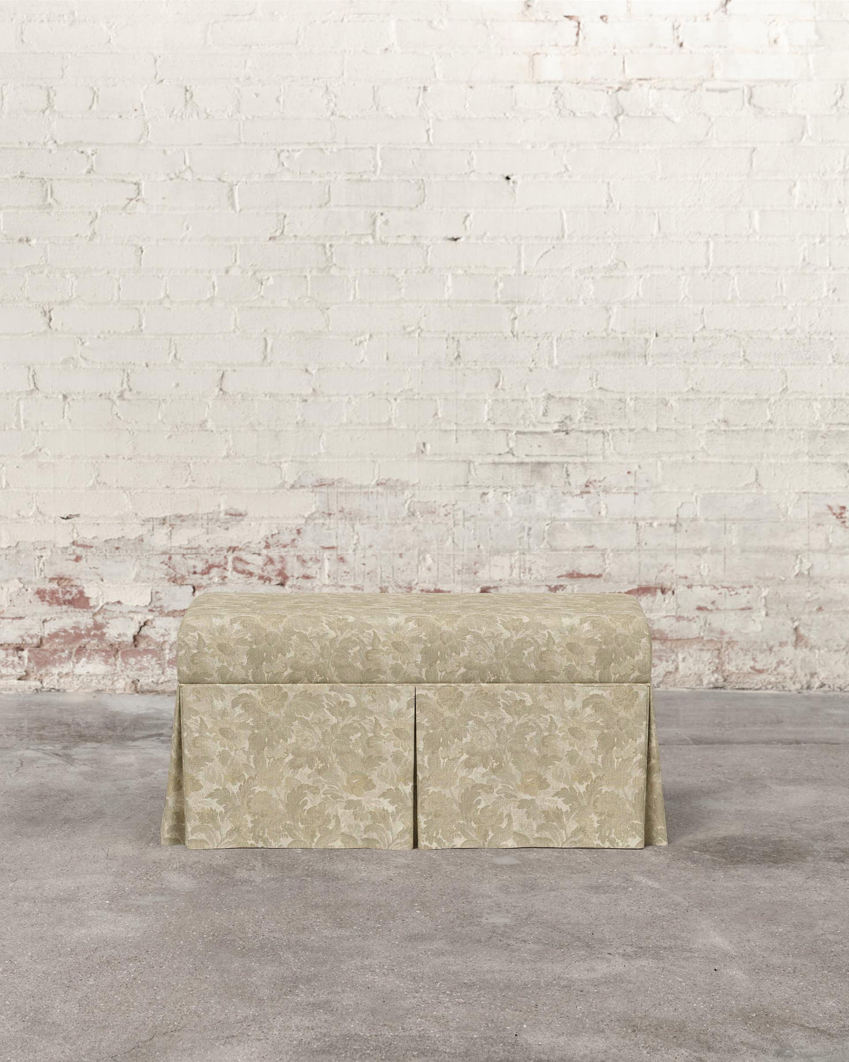 Constance Skirted Storage Bench