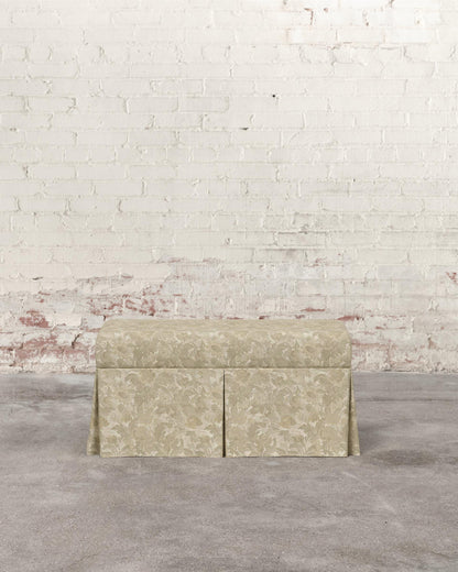 Constance Skirted Storage Bench