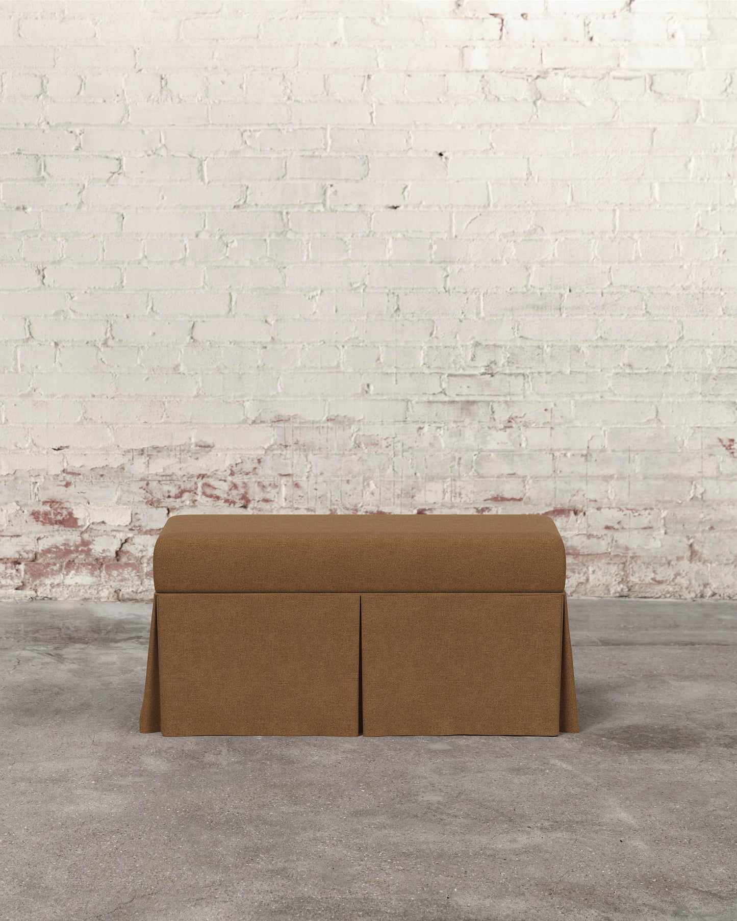 Constance Skirted Storage Bench
